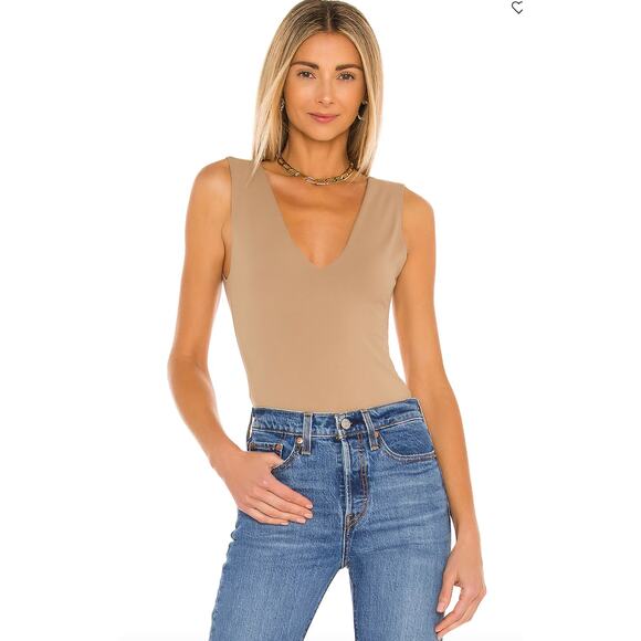 Free People Tan Bodysuit - Picture 1 of 10
